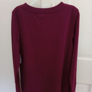 NEW Cranberry Long Sleeve Top